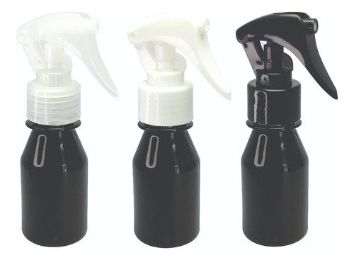 190 Frascos Plástico Âmbar Pet 60ml Válv Mini Gatilho Far