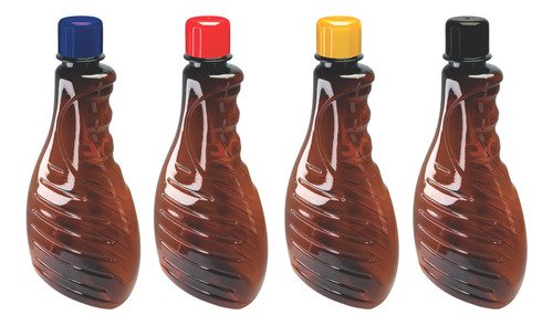400 Frascos Âmbar Pet 500ml Aromatizante Tampa Batoque Bor
