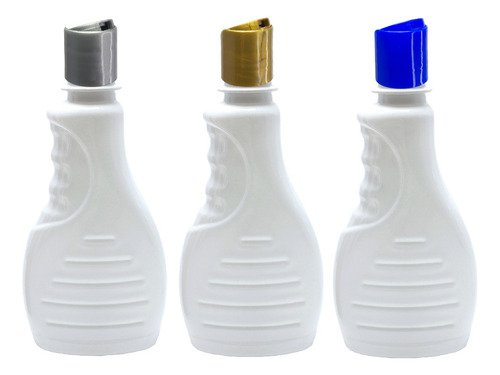 162 Frascos Plástico Branco Pet 300ml C/ Tampa Disktop Bor - Imagem 3