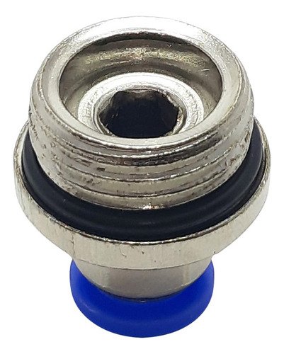 200 Conexão Pneumática Reta Macho Rosca 1/2 X Tubo 8mm - Imagem 2