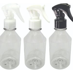80 Frasco Plástico Cristal 250ml Pet Válv Mini Gatilho Far