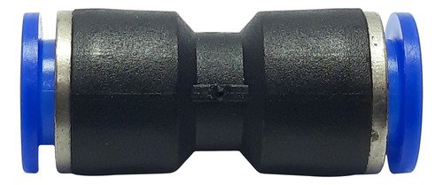 1 Conexão Pneumática Uniao Reta Tubo 10mm - Imagem 3