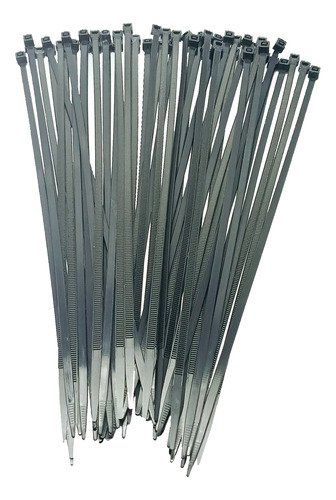 10 Pacote Abraçadeiras De Nylon Preta 4,8x280mm C/ 50 Unid