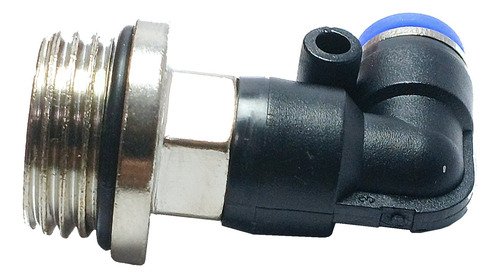 100 Conexão Pneumática Cotovelo Macho Rosca 1/2 X Tubo 6mm - Imagem 4