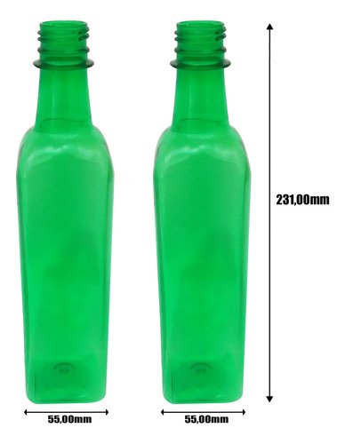 126 Frascos Plástico Verde Pet 500ml Válv Mini Gatilho Aze - Imagem 5