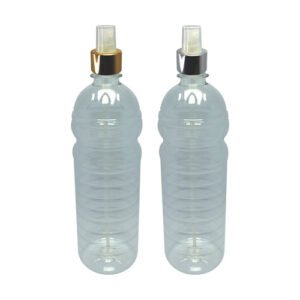 27 Frascos Plástico Cristal Pet 900ml Válvula Spray L Sho