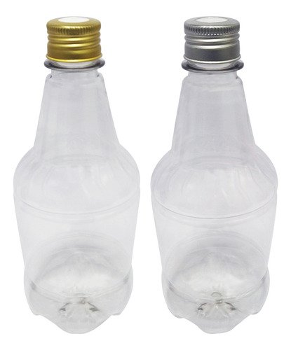 565 Frascos Plástico Cristal Pet 500ml Tampa Aluminio S/ Gr2