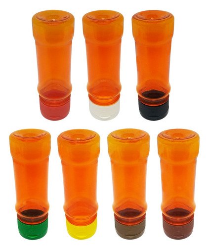 1755 Frasco Plástico Laranjado Pet 120ml Batoque Fliptop Con - Imagem 4