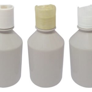 1448 Frascos Plástico Branco Pet 250ml C/ Tampa Disktop Far