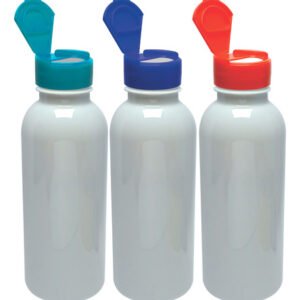 324 Frascos Plástico Branco Pet 400ml Tampa Fliptop Cap Det