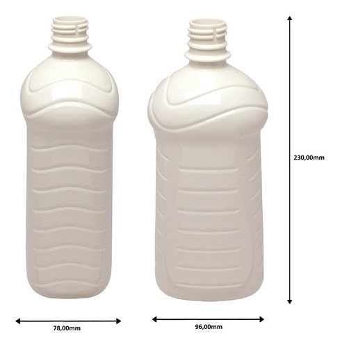 27 Frascos Plástico Branco Pet 1l Com Válv Mini Gatilho Ama - Imagem 5