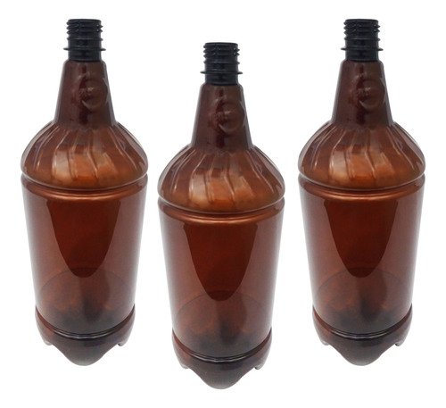 24 Frascos Âmbar Pet 2l Aromatizante Tampa Batoque Gr2 - Imagem 4