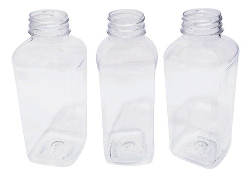 13 Frascos Plástico Cristal Pet 500ml Fliptop C/ Rosca Qua - Imagem 5