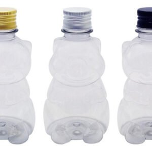 18 Frasco Plástico Cristal Pet 300ml Tampa L Batoque Zoo