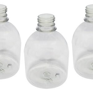 904 Frasco Plástico Cristal Pet 300ml Batoque 12 Furos Sab