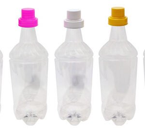 2 Frascos Plástico Cristal Pet 2l Tampa Dosadora 30ml Gr2