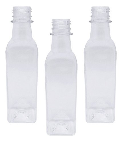 26 Frasco Plástico Cristal Pet 250ml Azeite Tampa S Batoque - Imagem 5
