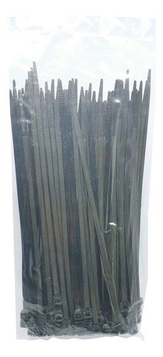40 Pacote Abraçadeiras De Nylon Preta 2,5x200mm C/ 100 Unid - Imagem 2
