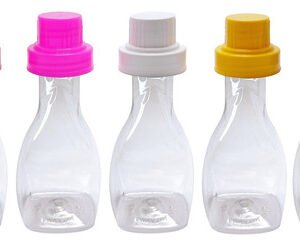 378 Frasco Plástico Cristal Pet 200ml Tam Dosadora 30ml Mol