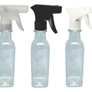 429 Frascos Plásticos Cristal Pet 250ml Válvula Gatilho Aze