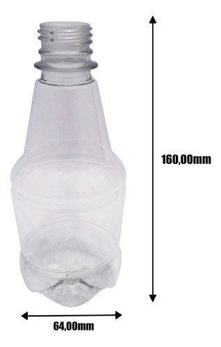 130 Frasco Plástico Cristal 300ml Válvula Bico Pato L Gr2 - Imagem 5