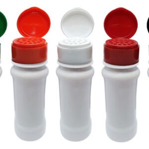 342 Frascos Plástico Branco Pet 120ml Tampa Peneira Con