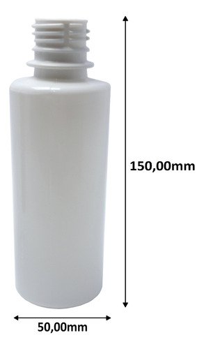 450 Frasco Plástico Branco Pet 200ml Válvula Spray S Cos - Imagem 5