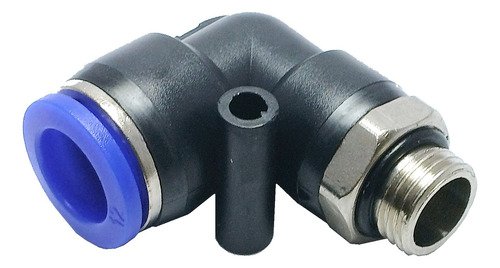 1 Conexão Pneumática Cotovelo Macho Rosca 1/4 X Tubo 12mm