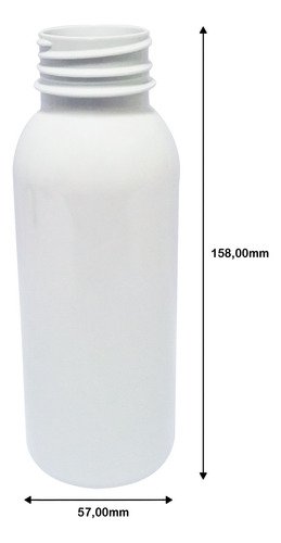 342 Frascos Plástico Branco Pet 300ml Tampa Peneira Det - Imagem 6