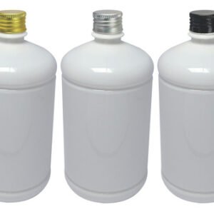 22 Frasco Plástico Branco Pet De 1l Com Tampa L Batoque Sab