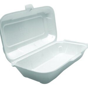 400 Lancheira Branca Isopor 222x130x70mm Bom Apetite Bh05