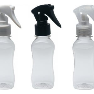 232 Frasco Plástico Cristal Pet 120ml Válv Mini Gatilho Cat