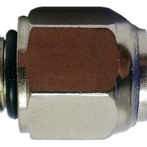 100 Conexão Pneumática Reta Macho Rosca 1/8 X Tubo 8mm