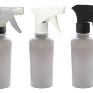 306 Frasco Plástico Branco Pet 140ml Válvula Gatilho Aro