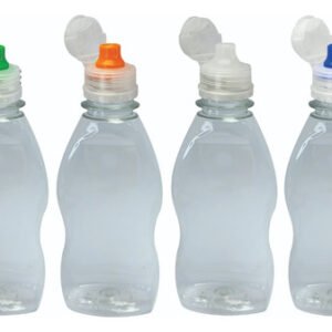 104 Frascos Cristal 190ml Pet C/ Tampa Sport Mol