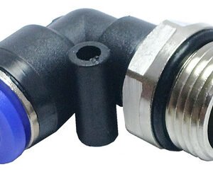 200 Conexão Pneumática Cotovelo Macho Rosca 3/8 X Tubo 8mm