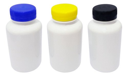 1200 Frascos Plástico Branco Pet 240ml Tampa Rosca Lacre Sup