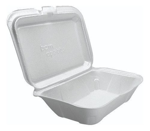 80 Estojo Branco Isopor 225x169x70mm Bom Apetite Bh101