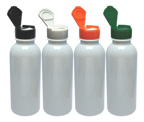 324 Frascos Plástico Branco Pet 400ml Tampa Fliptop Cap Det - Imagem 3