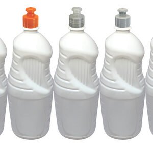 3 Frascos Plástico Branco Pet De 2l Com Tampa Pushpull Ama