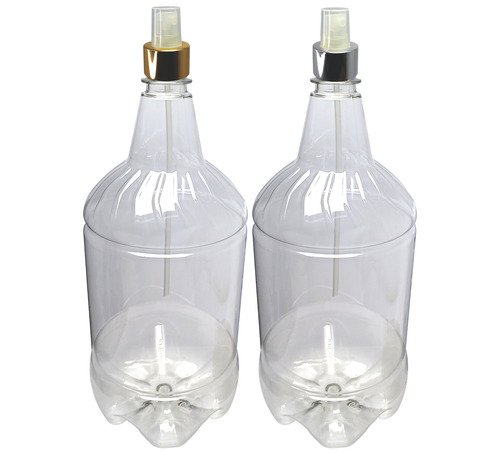 200 Frasco Plástico Cristal Pet 1,5l Com Válvula Spray L Gr2 - Imagem 5