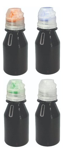 20 Frascos Plásticos Âmbar 60ml Squeeze Sport Far - Imagem 2