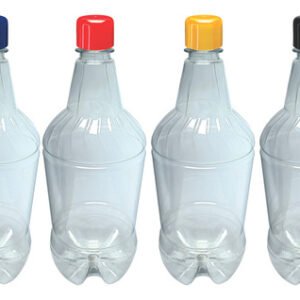 5 Frascos Cristal Pet 1l Aromatizante Tampa Batoque Gr2