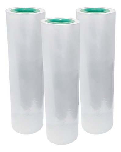 1 Rolo Filme Stretch 50cmx25mic 4kg 350m Com 1 Suporte Aplic - Imagem 3