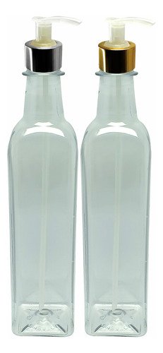 48 Frascos Plástico Cristal 500ml Válvula Bico Pato L Aze