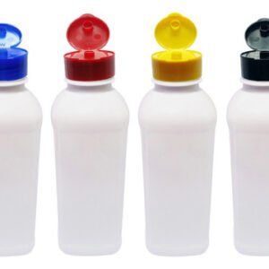 47 Frascos Plástico Branco Pet 500ml Fliptop C/ Rosca Qua