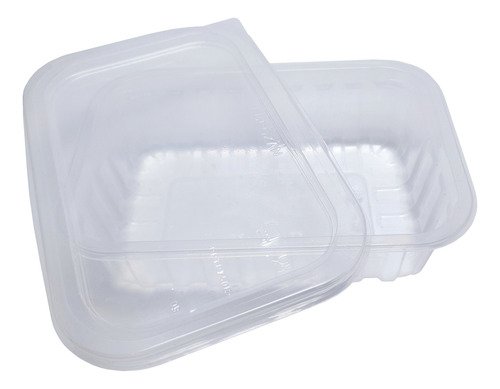 144 Marmita Fitness Incolor Freezer E Micro-ondas 250ml P250 - Imagem 2