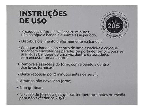 100 Bandeja Forneável Preta 500ml 137x100mm Galvanotek G206 - Imagem 6