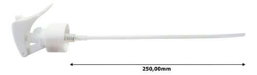 210 Frascos Plástico Cristal Pet 500ml Válv Mini Gatilho Cos - Imagem 4