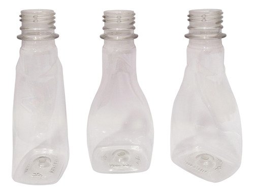 26 Frascos Plástico Cristal 200ml Tampa Sport Fliptop Mol - Imagem 3